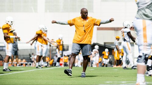 NCAA Football: Tennessee Volunteers Practice